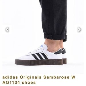 Adidas samba rose women’s platform sneaker